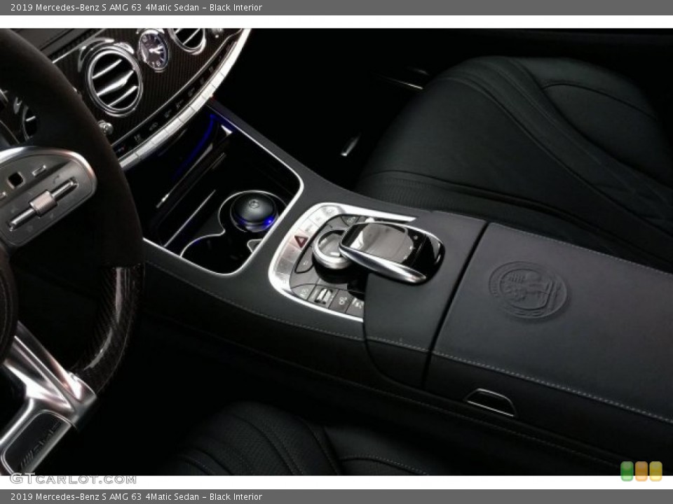 Black Interior Transmission for the 2019 Mercedes-Benz S AMG 63 4Matic Sedan #133952371