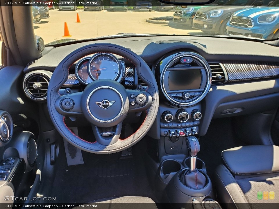 Carbon Black Interior Dashboard for the 2019 Mini Convertible Cooper S #133963018