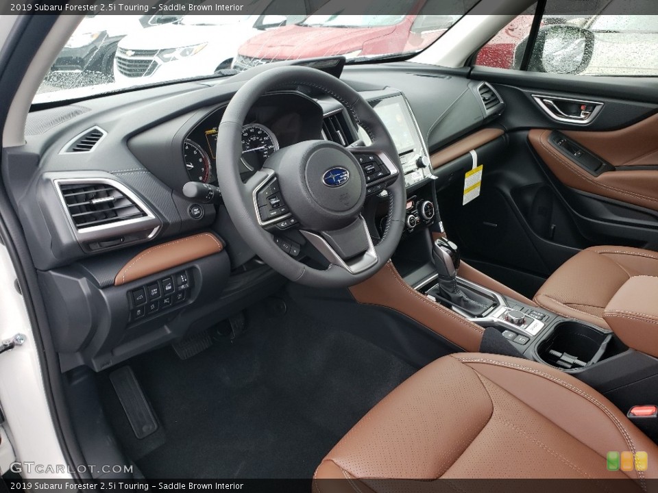 Saddle Brown Interior Photo for the 2019 Subaru Forester 2.5i Touring #133966681