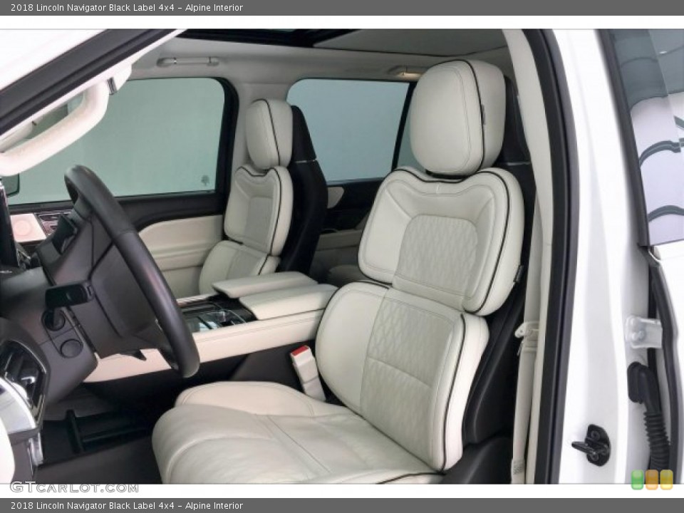 Alpine Interior Front Seat for the 2018 Lincoln Navigator Black Label 4x4 #133969873