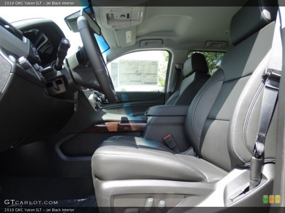 Jet Black Interior Front Seat for the 2019 GMC Yukon SLT #133972246