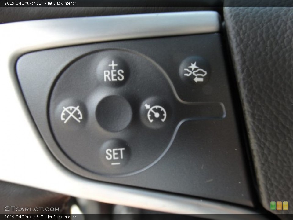 Jet Black Interior Steering Wheel for the 2019 GMC Yukon SLT #133972273