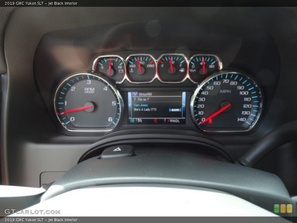 Jet Black Interior Gauges for the 2019 GMC Yukon SLT #133972306
