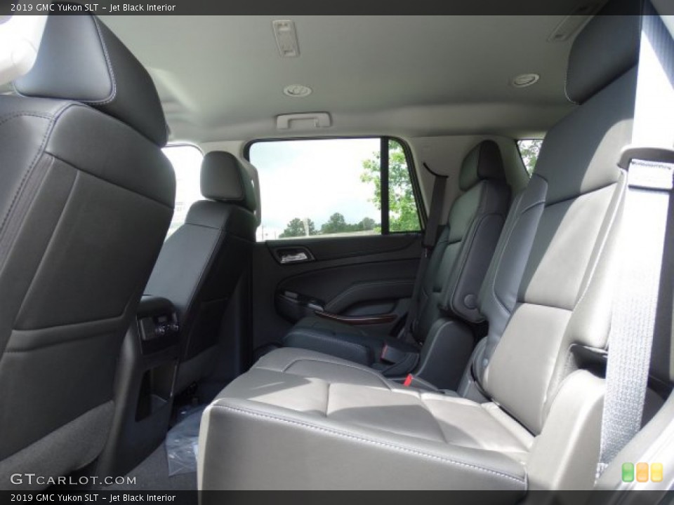Jet Black Interior Rear Seat for the 2019 GMC Yukon SLT #133972414