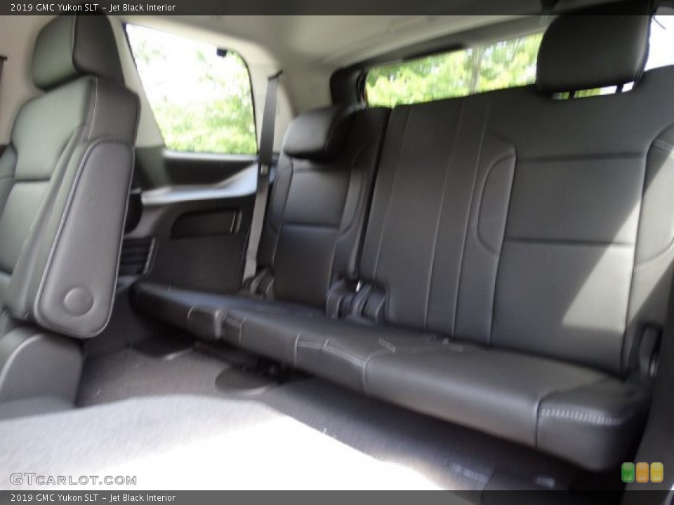 Jet Black Interior Rear Seat for the 2019 GMC Yukon SLT #133972432