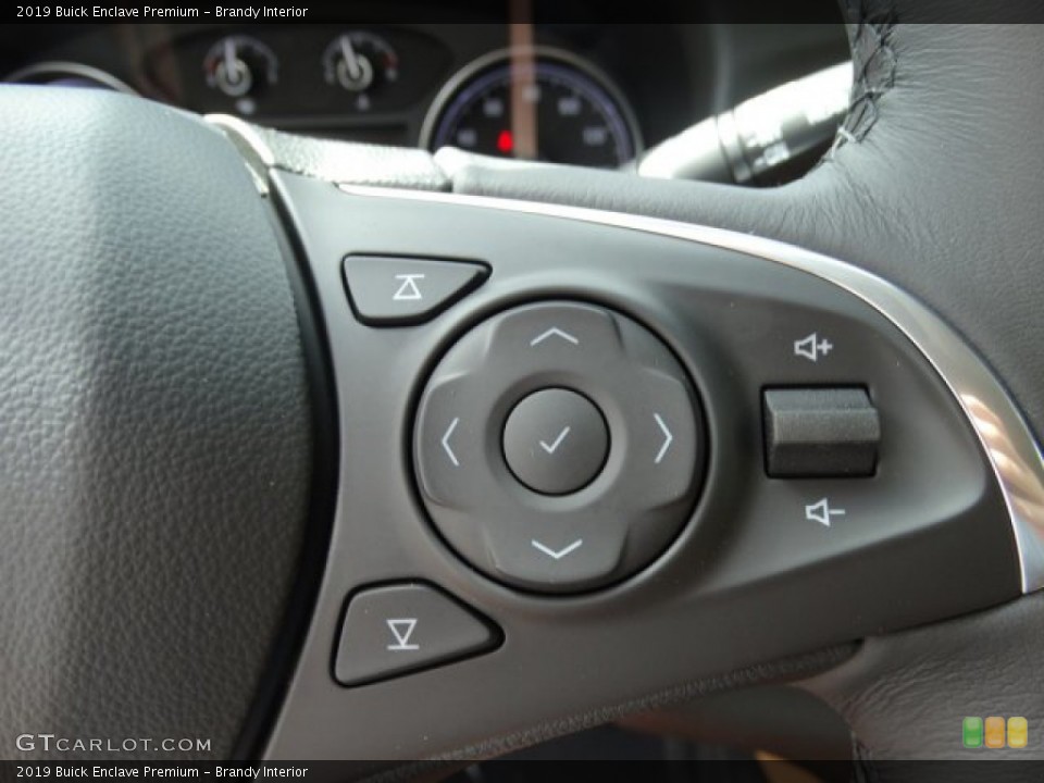 Brandy Interior Steering Wheel for the 2019 Buick Enclave Premium #133976683
