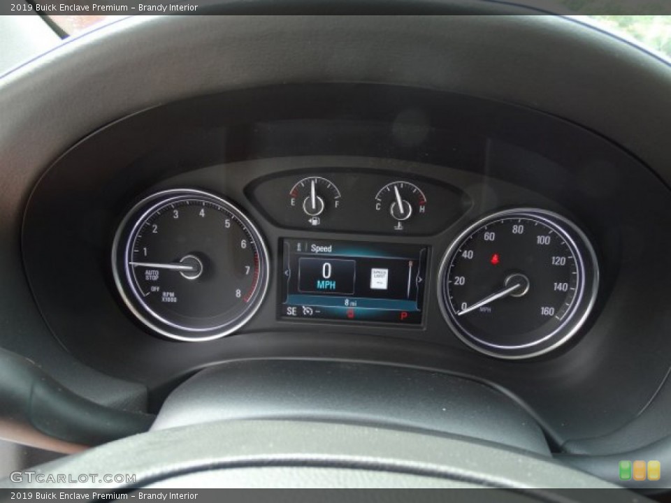 Brandy Interior Gauges for the 2019 Buick Enclave Premium #133976692