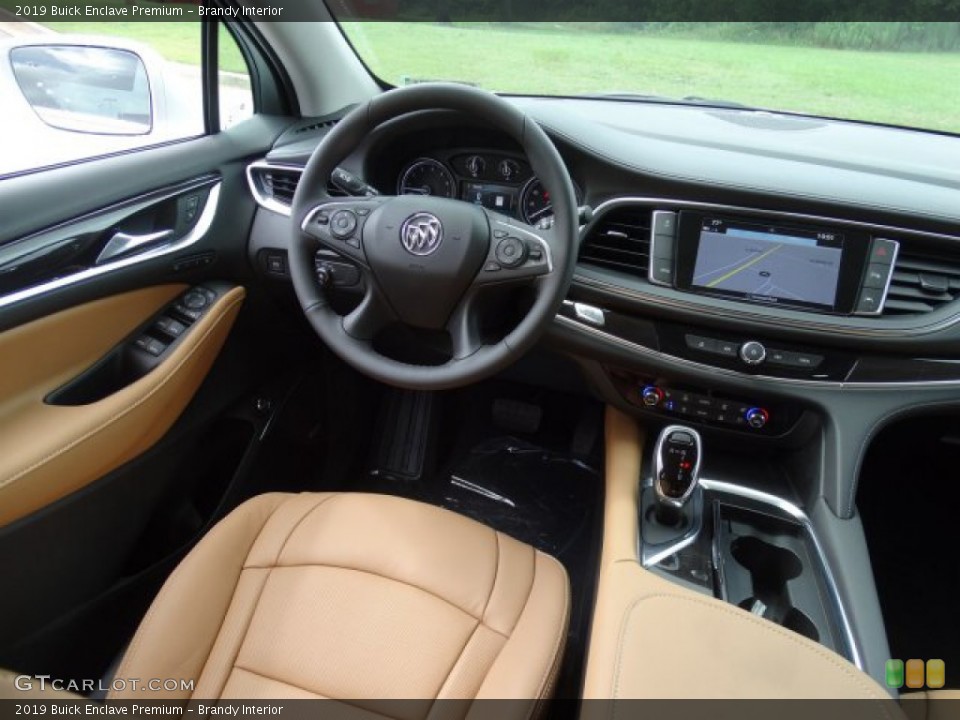 Brandy Interior Dashboard for the 2019 Buick Enclave Premium #133976764