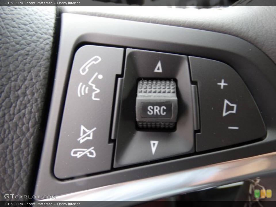 Ebony Interior Steering Wheel for the 2019 Buick Encore Preferred #133977490