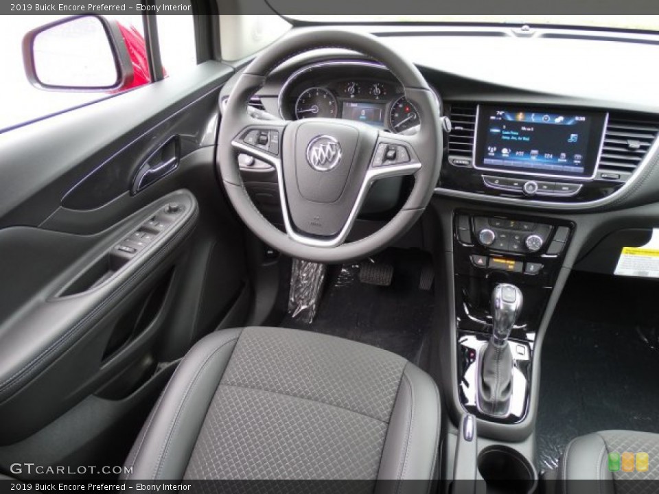 Ebony Interior Dashboard for the 2019 Buick Encore Preferred #133977553