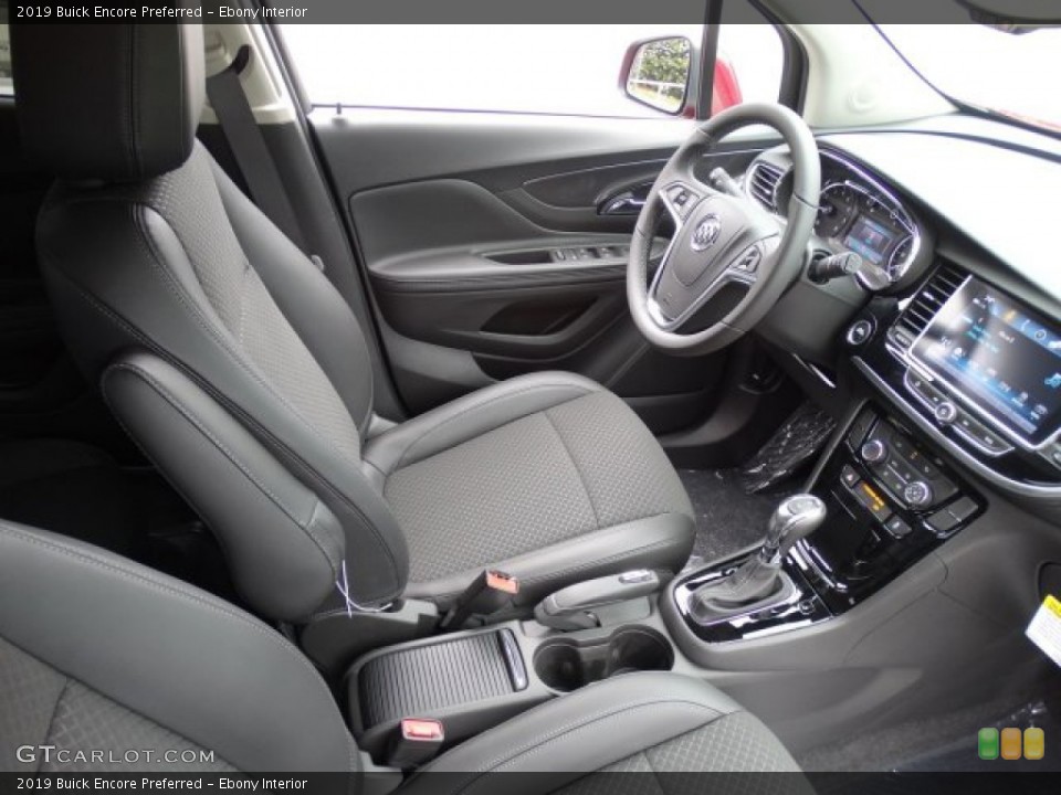 Ebony Interior Photo for the 2019 Buick Encore Preferred #133977601