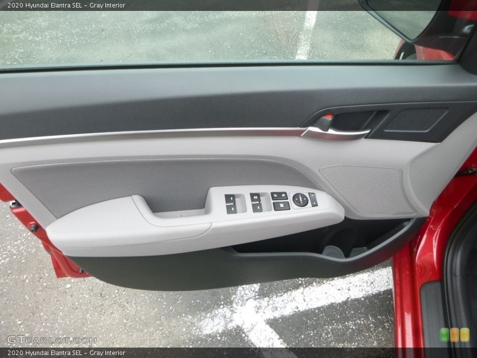Gray Interior Door Panel for the 2020 Hyundai Elantra SEL #134002986