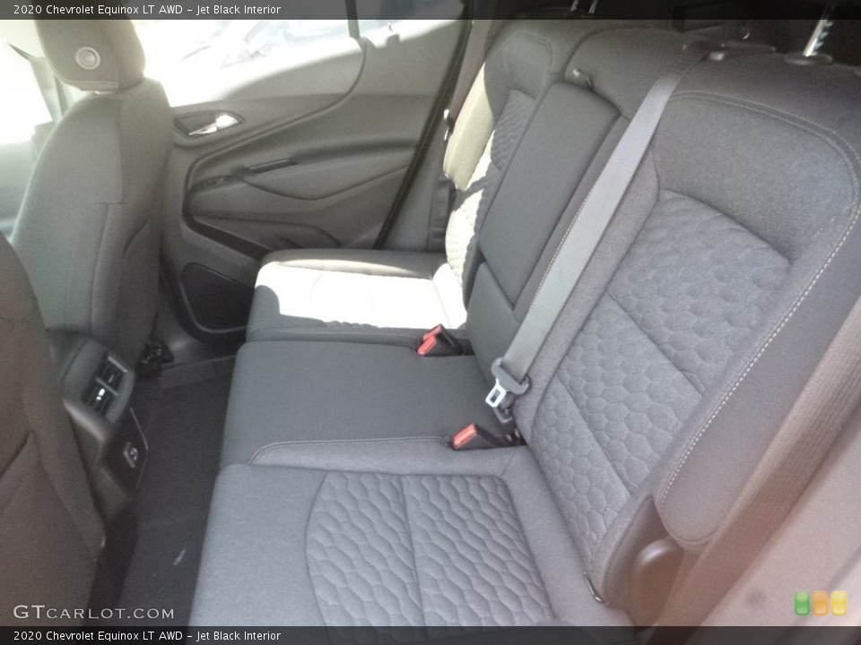 Jet Black Interior Rear Seat for the 2020 Chevrolet Equinox LT AWD #134007762