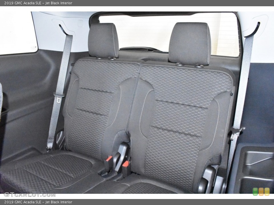 Jet Black Interior Rear Seat for the 2019 GMC Acadia SLE #134011887