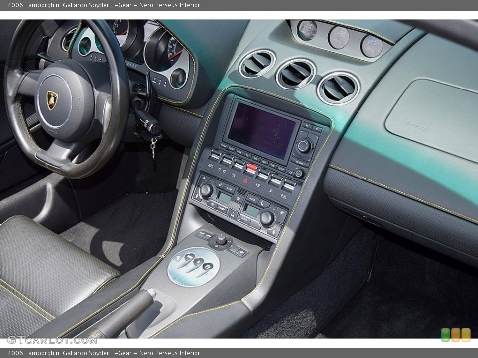 Nero Perseus Interior Dashboard for the 2006 Lamborghini Gallardo Spyder E-Gear #134012994