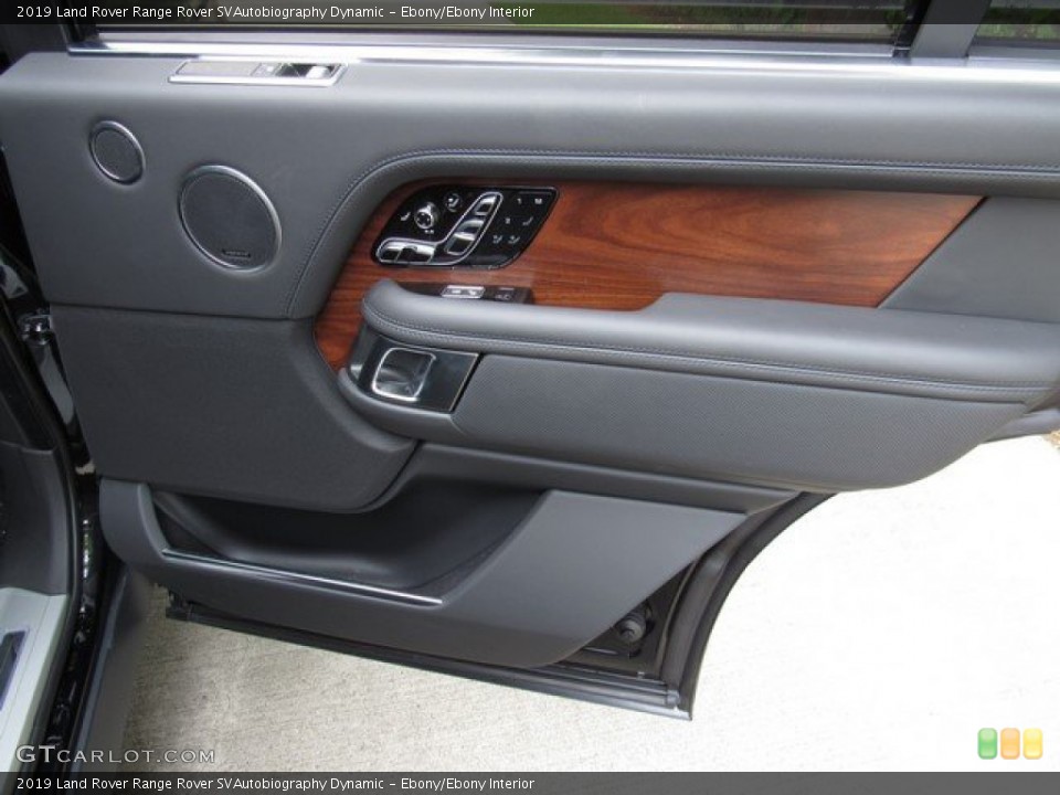 Ebony/Ebony Interior Door Panel for the 2019 Land Rover Range Rover SVAutobiography Dynamic #134022276