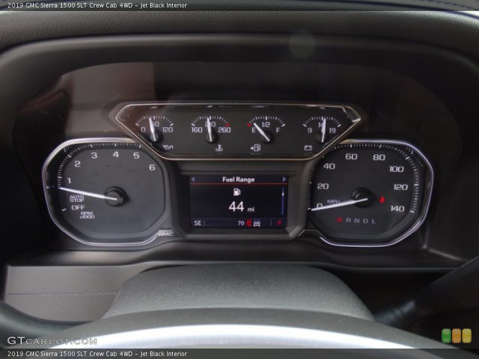 Jet Black Interior Gauges for the 2019 GMC Sierra 1500 SLT Crew Cab 4WD #134030532