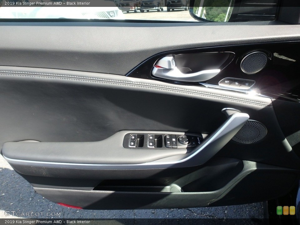 Black Interior Door Panel for the 2019 Kia Stinger Premium AWD #134032263