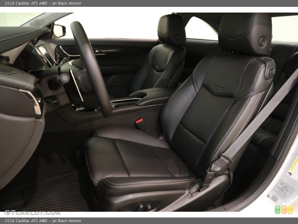 Jet Black Interior Front Seat for the 2019 Cadillac ATS AWD #134045538