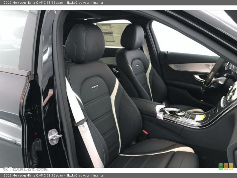 Black/Grey Accent Interior Photo for the 2019 Mercedes-Benz C AMG 63 S Sedan #134048103