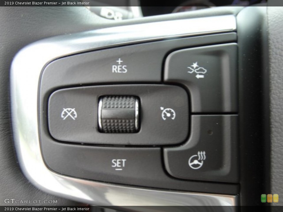 Jet Black Interior Steering Wheel for the 2019 Chevrolet Blazer Premier #134054081