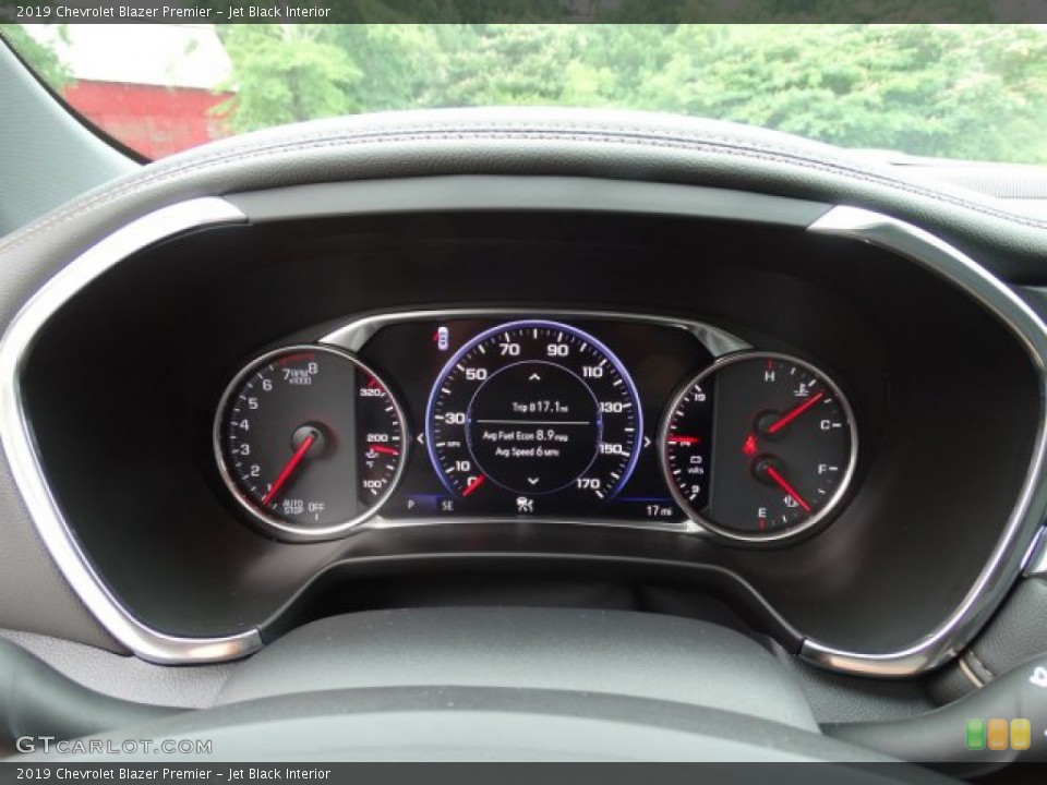 Jet Black Interior Gauges for the 2019 Chevrolet Blazer Premier #134054126