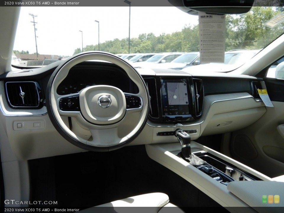 Blonde Interior Photo for the 2020 Volvo XC60 T6 AWD #134054531