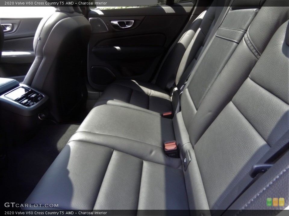 Charcoal Interior Rear Seat for the 2020 Volvo V60 Cross Country T5 AWD #134055230