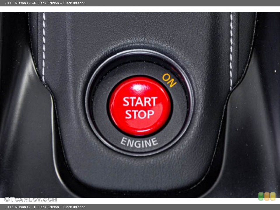 Black Interior Controls for the 2015 Nissan GT-R Black Edition #134064368