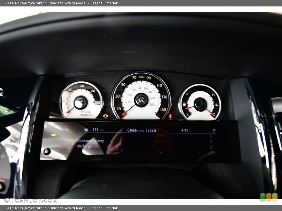 Seashell Interior Gauges for the 2014 Rolls-Royce Wraith  #134065208
