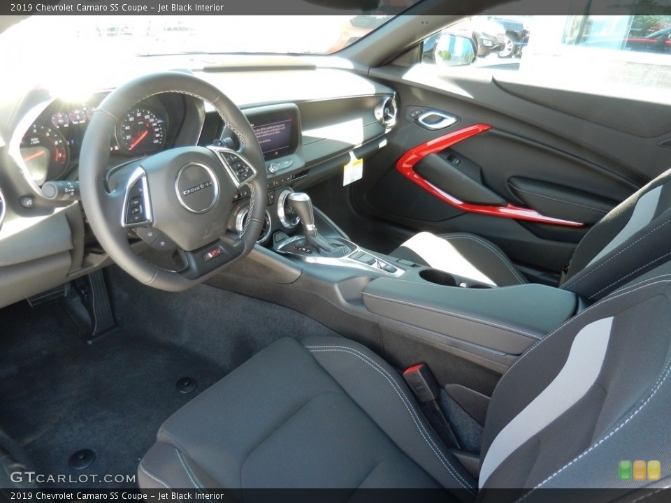 Jet Black Interior Photo for the 2019 Chevrolet Camaro SS Coupe #134068262