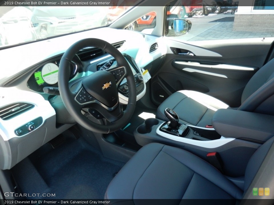 Dark Galvanized Gray Interior Photo for the 2019 Chevrolet Bolt EV Premier #134068766