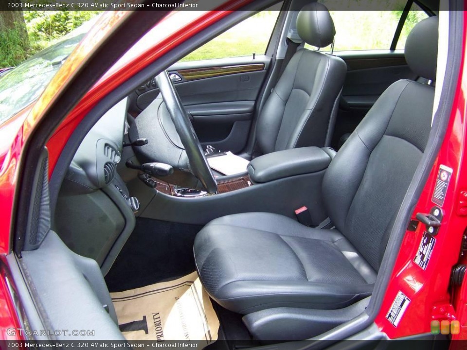 Charcoal Interior Photo for the 2003 Mercedes-Benz C 320 4Matic Sport Sedan #13407091