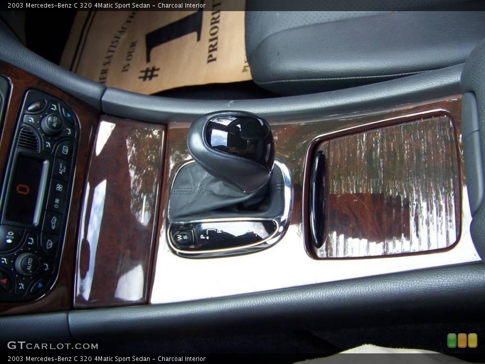 Charcoal Interior Transmission for the 2003 Mercedes-Benz C 320 4Matic Sport Sedan #13407127