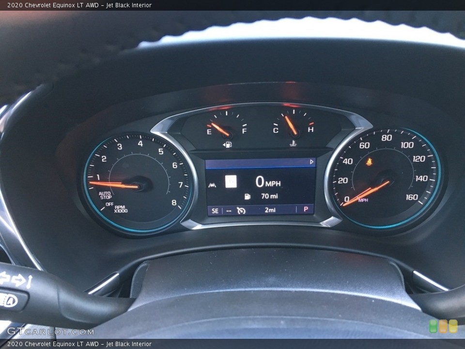Jet Black Interior Gauges for the 2020 Chevrolet Equinox LT AWD #134085048