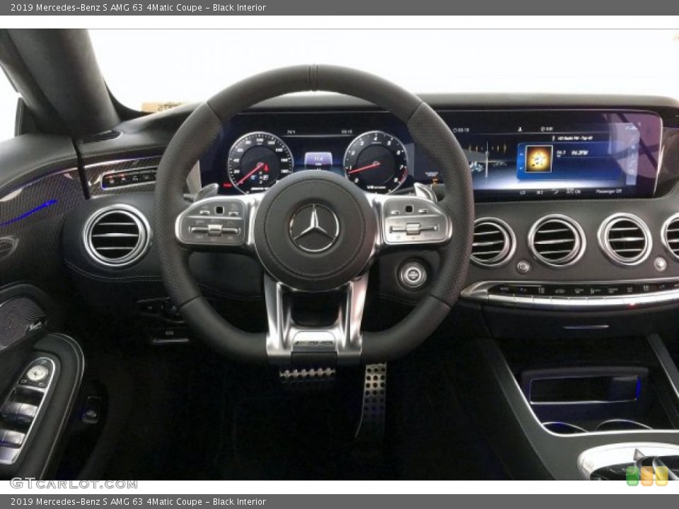 Black Interior Steering Wheel for the 2019 Mercedes-Benz S AMG 63 4Matic Coupe #134092564