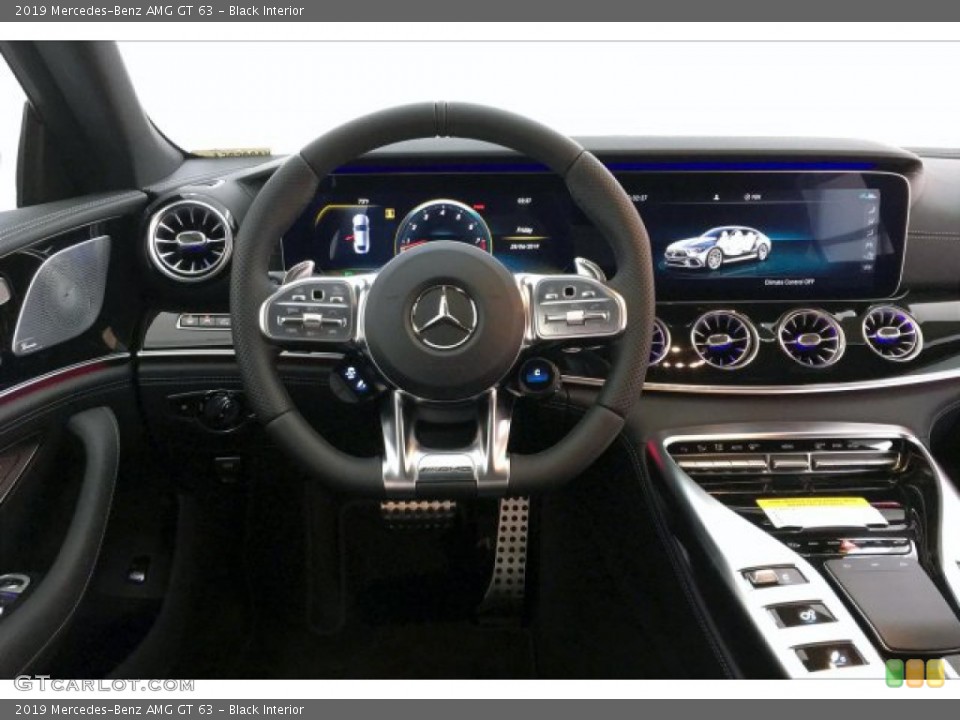 Black Interior Dashboard for the 2019 Mercedes-Benz AMG GT 63 #134093962