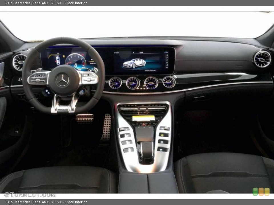 Black Interior Dashboard for the 2019 Mercedes-Benz AMG GT 63 #134094168