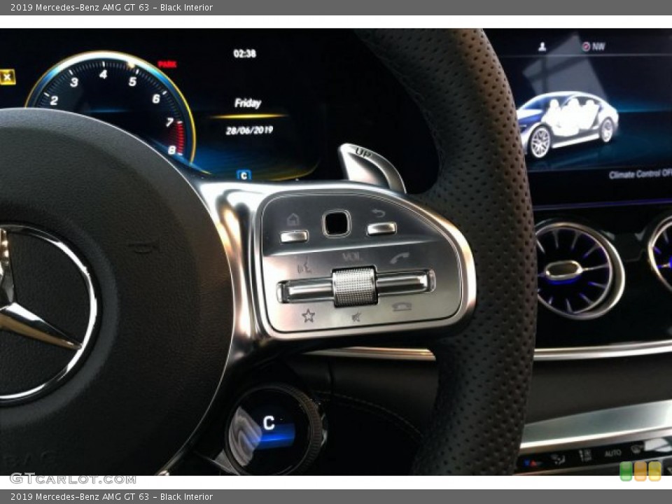 Black Interior Steering Wheel for the 2019 Mercedes-Benz AMG GT 63 #134094205