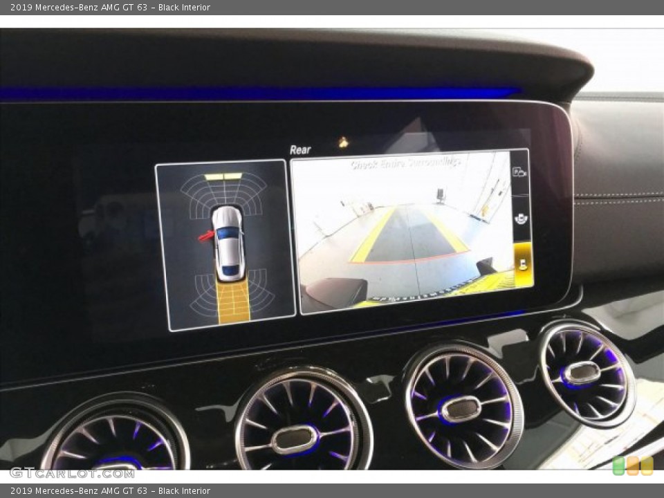 Black Interior Controls for the 2019 Mercedes-Benz AMG GT 63 #134094235