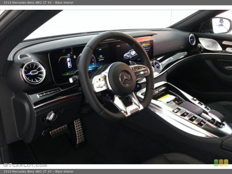 Black Interior Dashboard for the 2019 Mercedes-Benz AMG GT 63 #134094246