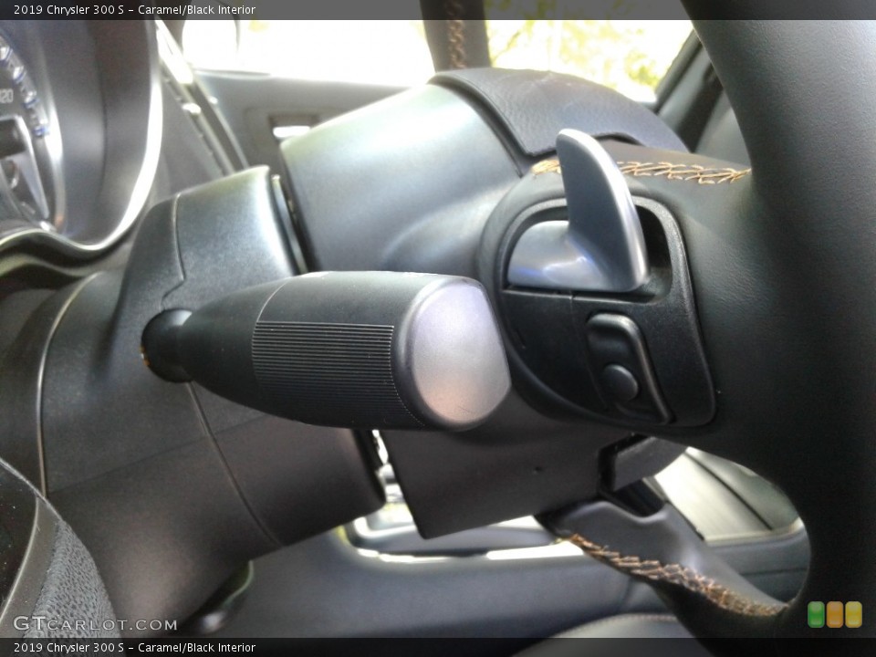Caramel/Black Interior Steering Wheel for the 2019 Chrysler 300 S #134114441