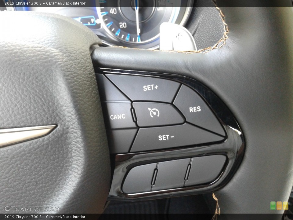 Caramel/Black Interior Steering Wheel for the 2019 Chrysler 300 S #134114498