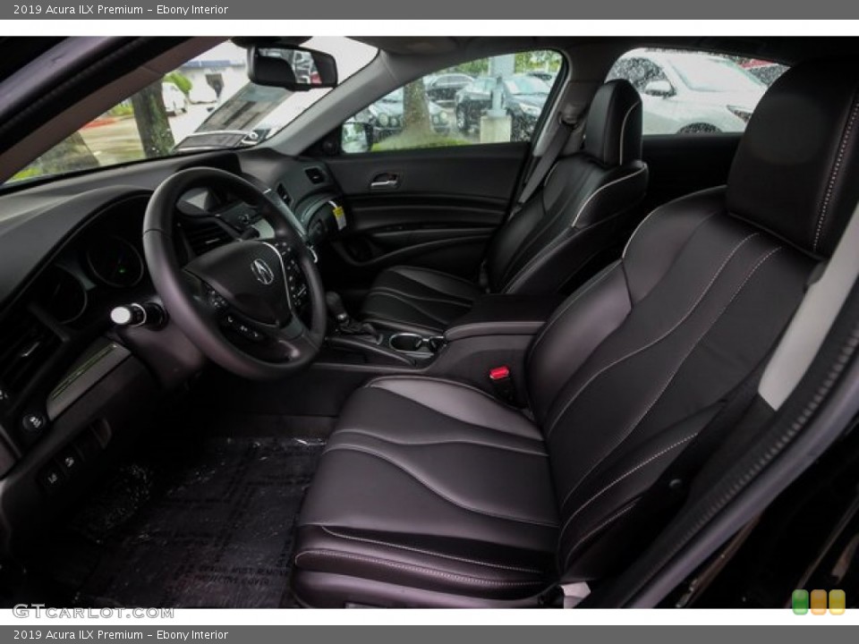 Ebony Interior Front Seat for the 2019 Acura ILX Premium #134115102