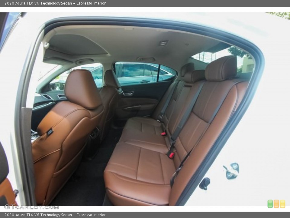 Espresso Interior Rear Seat for the 2020 Acura TLX V6 Technology Sedan #134115830