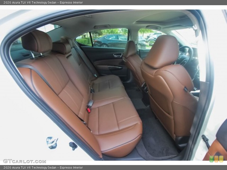 Espresso Interior Rear Seat for the 2020 Acura TLX V6 Technology Sedan #134115872