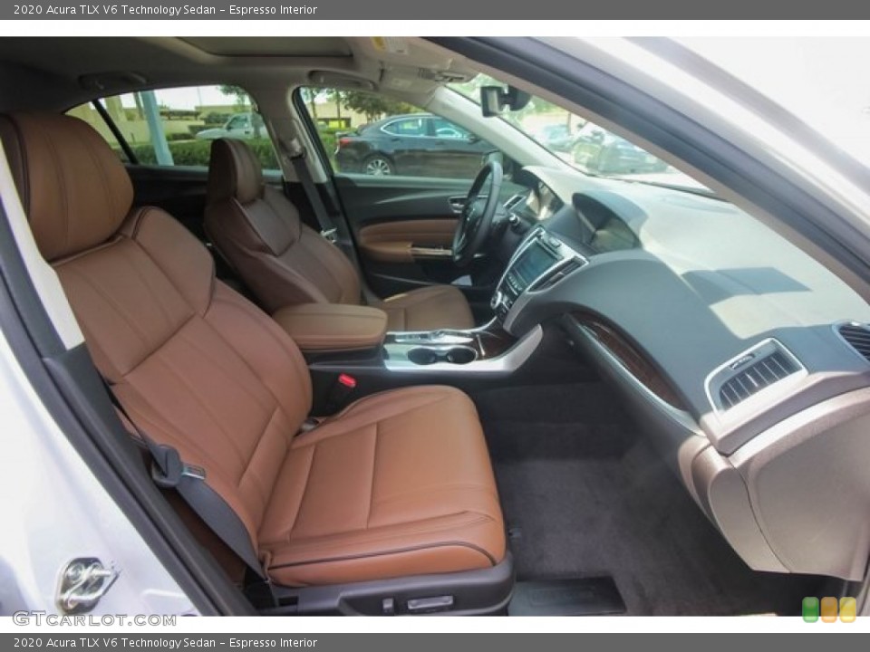 Espresso Interior Photo for the 2020 Acura TLX V6 Technology Sedan #134115893