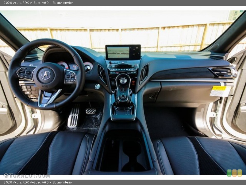 Ebony Interior Dashboard for the 2020 Acura RDX A-Spec AWD #134120555