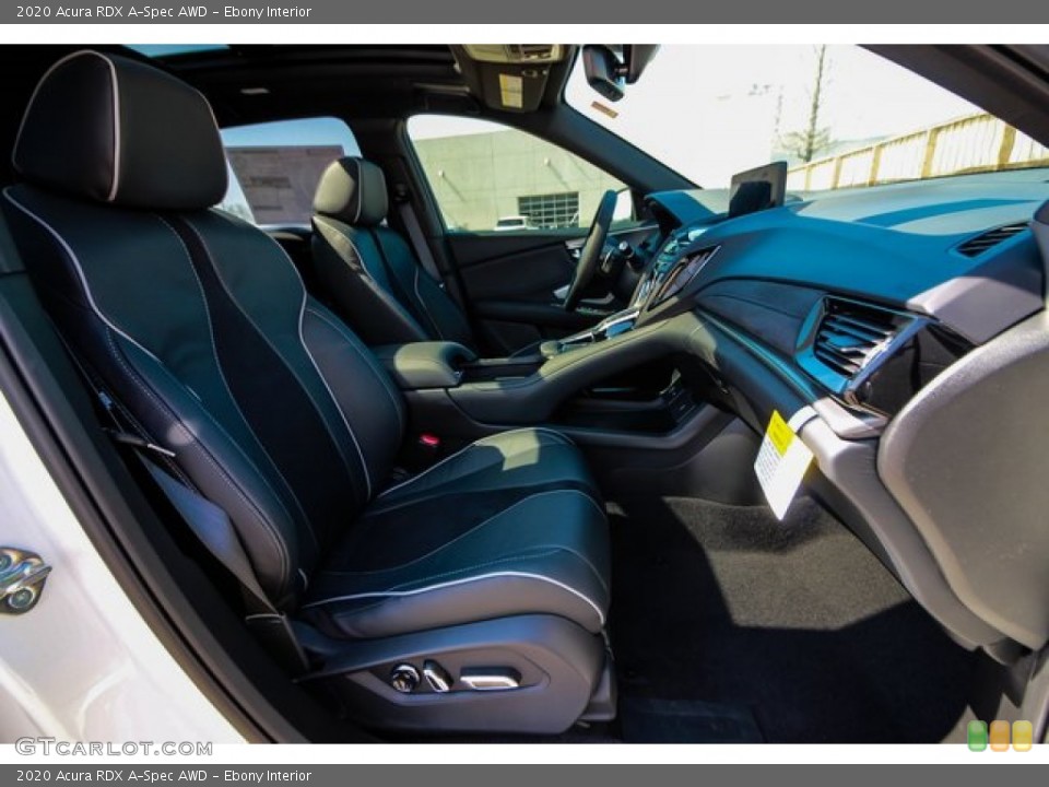Ebony Interior Photo for the 2020 Acura RDX A-Spec AWD #134120627