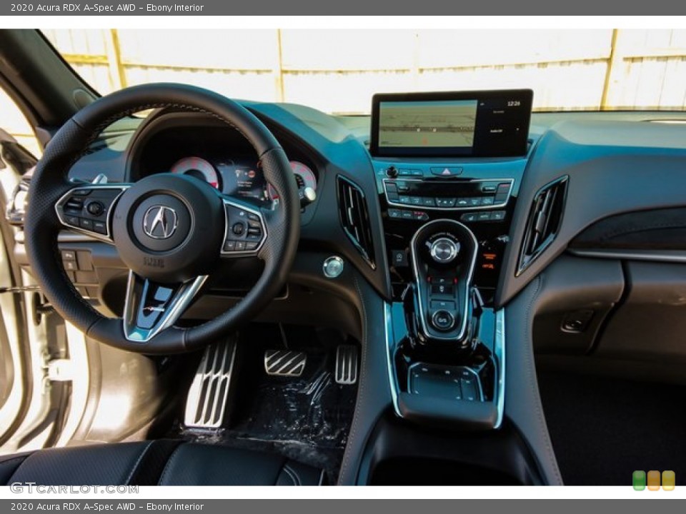 Ebony Interior Dashboard for the 2020 Acura RDX A-Spec AWD #134120639